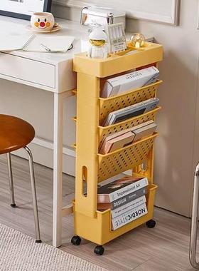 架落地带书轮可移房动书教室桌面课本收纳架书大ULL容量多层本置