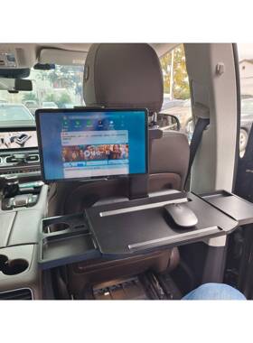 款HD儿童通写字NLB2202A作业桌板车载电脑桌卡板后座折叠学习桌餐