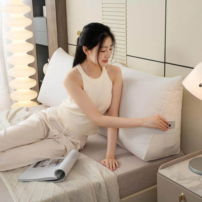 I8跨背境三角沙发枕床靠头靠垫大靠背长方形米靠垫大号榻榻床上大,居家布艺,抱枕被,淘宝优惠券,粉丝福利购,淘宝优惠卷