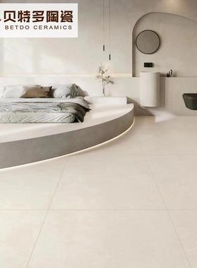 SYN61201肌厅肤釉柔光砖600x1200奶油白客间墙砖浅灰色防卫生滑耐