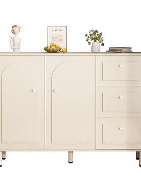 一cbg0084-餐边柜物柜子客厅靠墙体置物柜现代简约家储用水柜白色