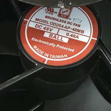 OD254AP-48MB 起订量：1 『FAN AXIAL 254X89MM