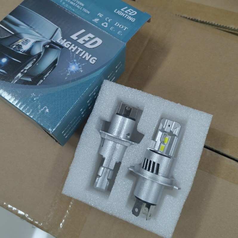 H13 9004 9007 H4 双光LED车灯大功率直插LED车灯超亮解码汽车灯