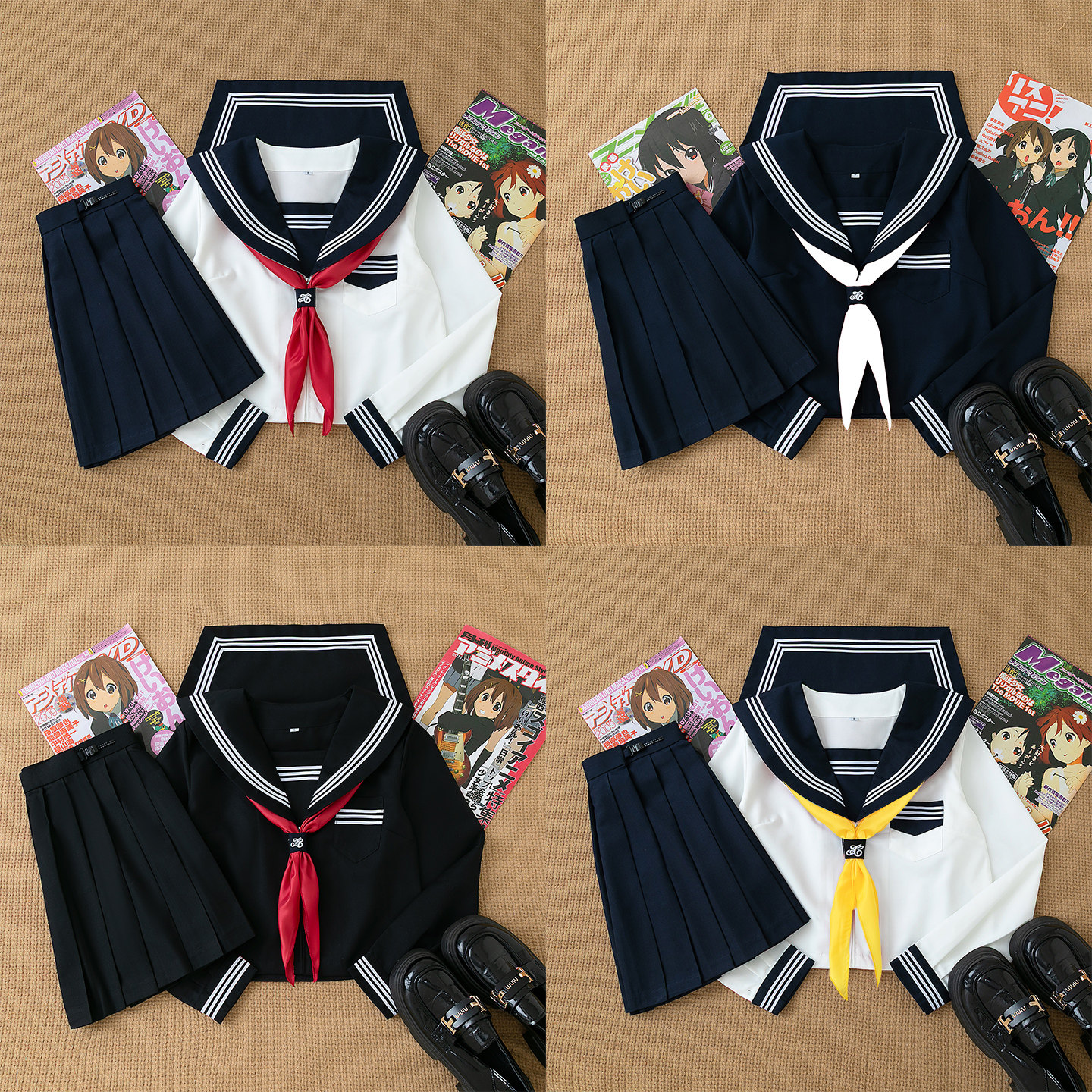春野奈正版jk制服基础款新白三本水手服短袖学院风日系校供感校服