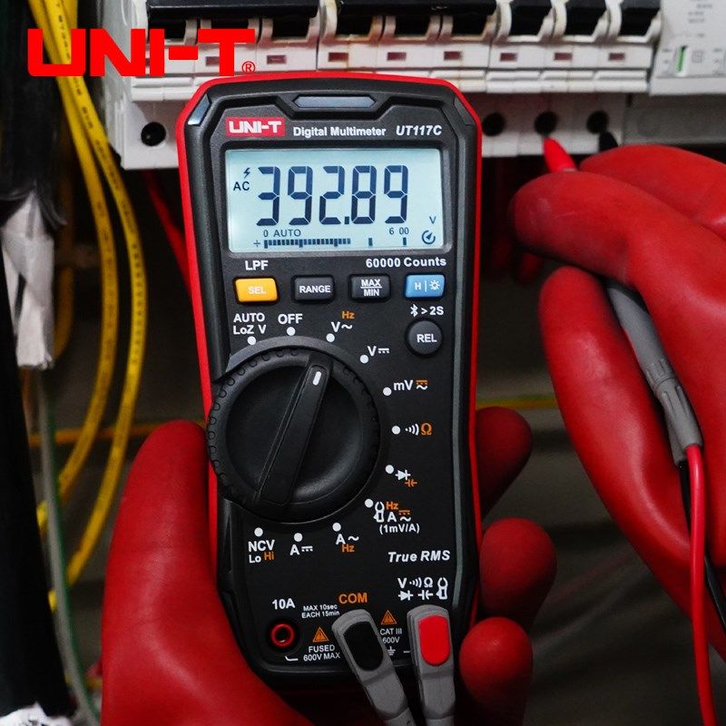 优利德UT117C真有效值数字万用表高精度维修电工专用万能表多功能