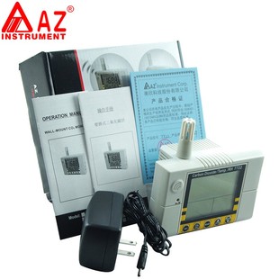 衡欣 CO2气体检测仪带温湿度检测带报警器 AZ7722二氧化碳测试仪