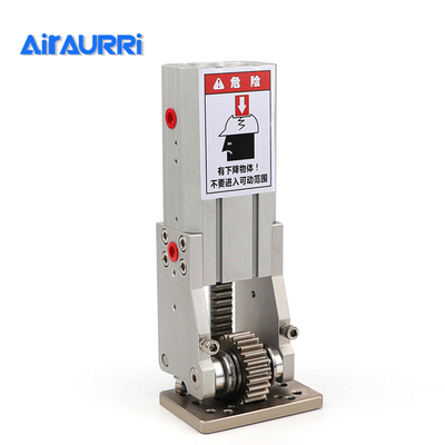 机械手侧姿组气缸配件大全齿轮式直角反转90度翻转机构HC4040FC