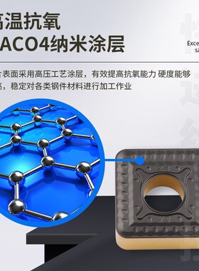 数控刀片单面SNMM190608-GX重力车削190616-GX 190924-GX正方形