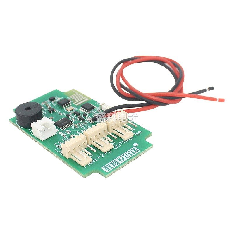 12V3路4线PWM风扇温控调速器5A 小程序蓝牙设置 手动调速转速显示