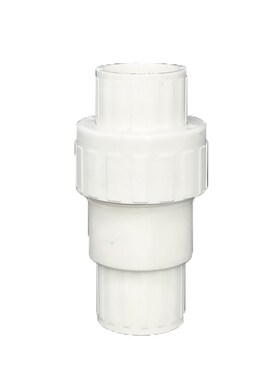 PVC回水阀 水泵止回阀110 50 63 75给水管单向阀下水管阀门止逆阀