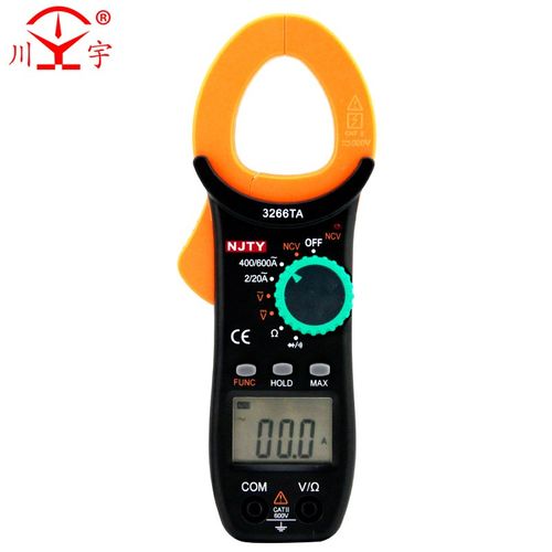 川宇交直流数字钳形表TY3266TA电流卡表 208AF多功能600A电工制冷