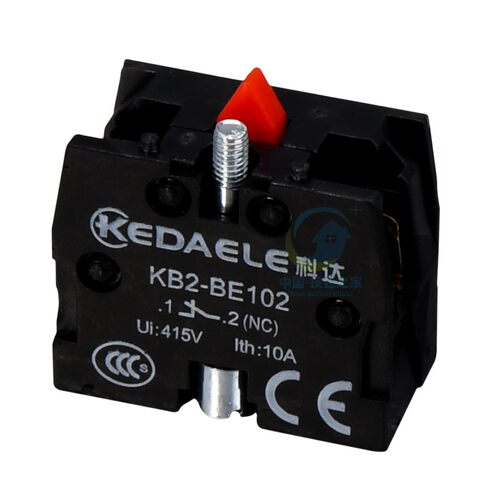 科达 NP2 XB2按钮开关触点模块ZB2BE101C常开触头ZB2BE102常闭银