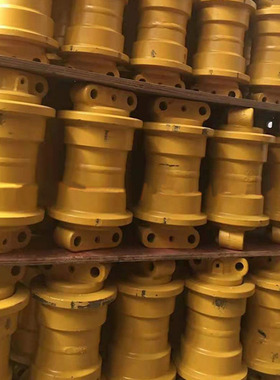 挖掘机三一SY55C 60C 65C 75玉柴日立60支重轮承重轮托链轮配件