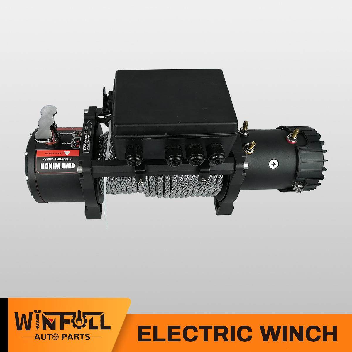 12000LBS288钢丝绳绞盘2v24v直1流电动绞盘吊机越野设备,汽车零部件/养护/美容/维保,汽车越野绞盘,淘宝优惠券,粉丝福利购,淘宝优惠卷