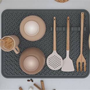 697北简约新品货源厨房硅沥水隔垫网红热热置物垫沥水胶垫防欧滑