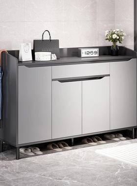 鞋家用纳门口VRL楼道大容量柜门厅玄关进门收简约储物柜阳柜台小