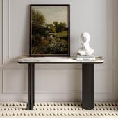 板意式 轻岩玄关桌台现代简约靠墙走廊玄关柜992入户条案玄关端奢