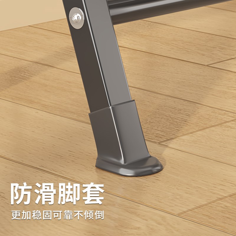 单杆式晾衣d架落地室内家用阳台卧室挂衣架室外晒被子晒衣架晾衣