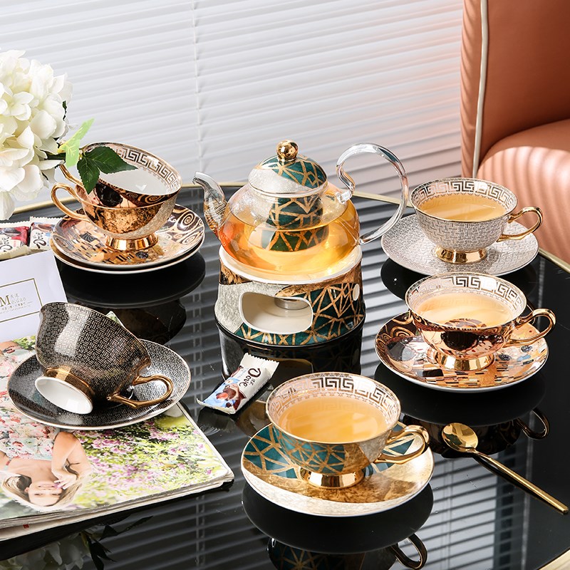 欧式花茶壶套装送闺蜜朋友搬家礼物E乔迁新居礼品英式下午茶具高