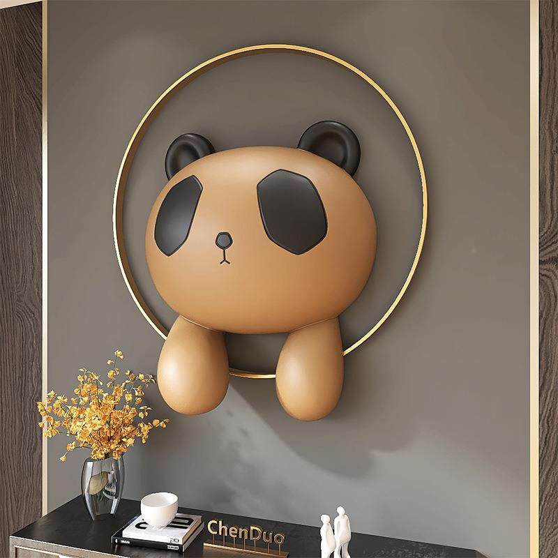 猫儿童房TBQ墙面装饰品挂件孩简男约现代熊客厅电视背室景卧床头