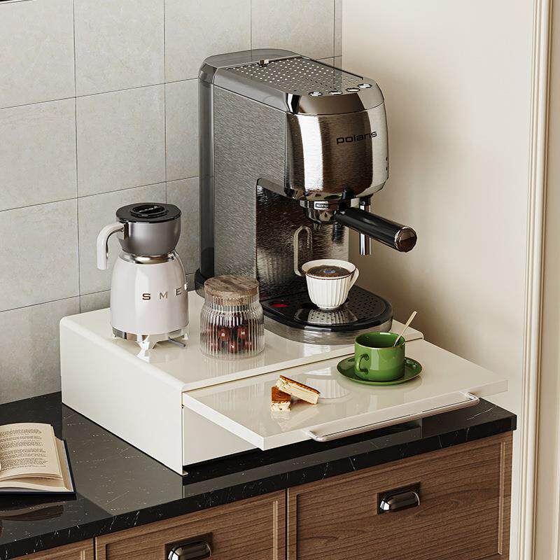 EMZ层桌面咖架啡机置物架餐桌台面水收纳盒吧抽屉子多零食收纳摆