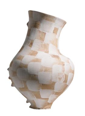 美豹厅现轻金色电镀陶瓷花瓶复古摆件129欧玄关客代花器奢家居装