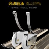 2个装 衣柜移门滑轮下轮厨房推拉门轮隔断门轨道轮子橱柜轴承滚轮