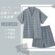 2025新款 柔软弹力按摩服汤泉SPA浴服 浴袍汗蒸服男桑拿睡衣女款