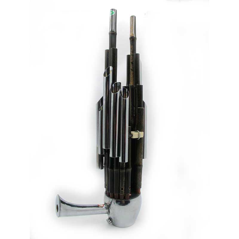 包邮-吹奏乐17簧笙 扩音笙 笙(送海绵套一个S)电镀笙(F调)