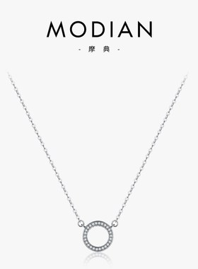 项链女纯银锁骨999银饰吊坠送女生老婆女朋友浪漫生日情人节礼物