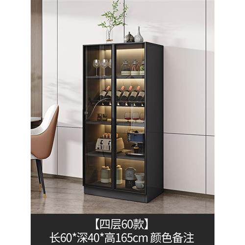 酒柜展示柜 靠水柜 红酒架子 酒柜客玻 酒墙小酒柜厅璃门展示柜现