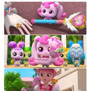 奇妙萌可系列玩具乐美勇气爱心萌可公主男女孩公仔摆件玩具礼物