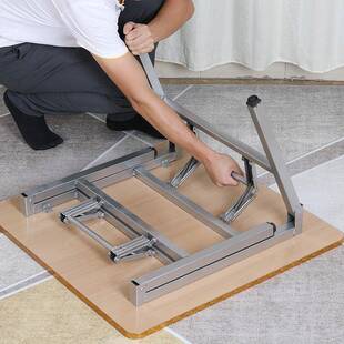 0J矮方桌正方形可折叠小桌子折叠桌出租屋桌子小饭桌家用折叠四方