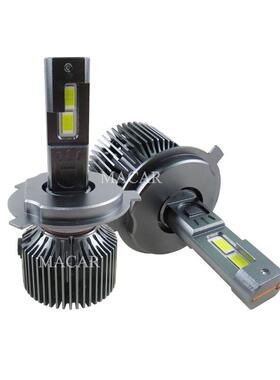 宽电压超亮双铜管远近一体LED汽车大灯前大灯汽车灯泡h4h79012