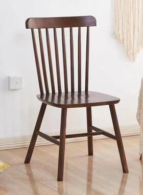 YF温便莎椅网红实木椅北实木餐桌椅温莎椅欧时尚简约休闲YFJ温莎