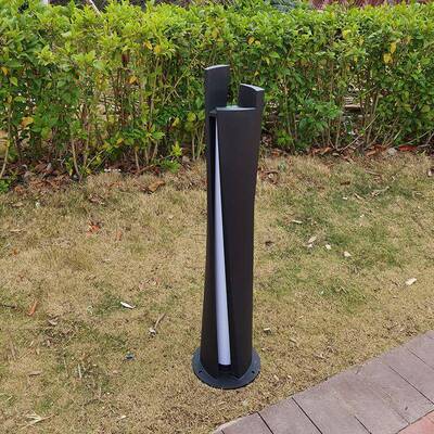 新款三角路形草坪灯户外庭院灯花园别367防墅草坪灯室外水灯铝制