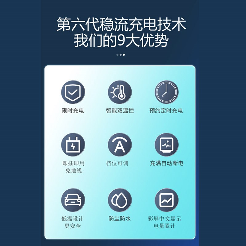 莫奈星空新能源汽车充电枪7KW随车充便携式充电器比X亚迪埃安理想