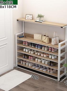 鞋架子家用门口简易宿多层小窄鞋纳出租FNR舍房用室内收神器柜置