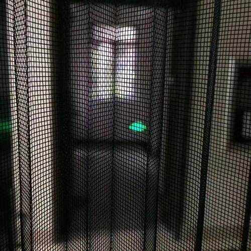 隐形无轨纱门窗门风琴式