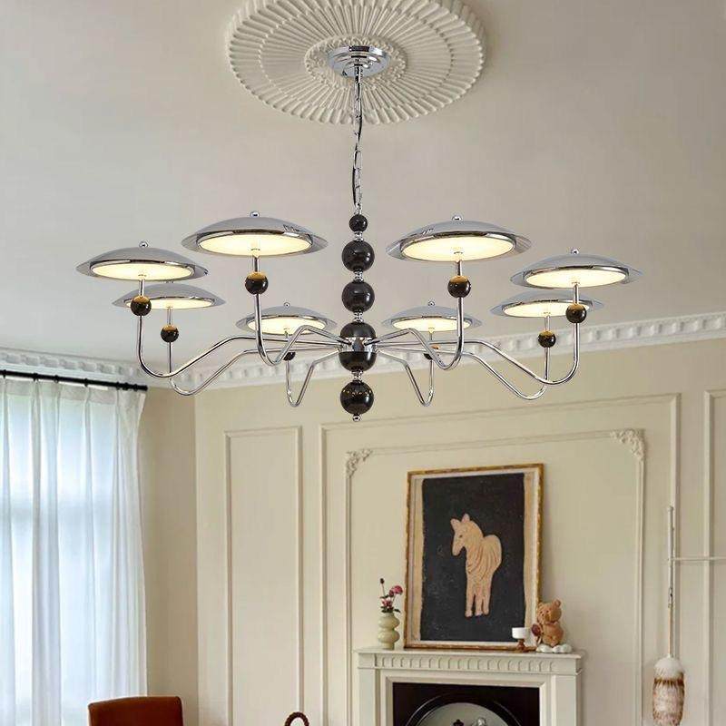 设计具感法复古中古风星轨飞简291碟现代约灯餐厅卧室主式灯客厅