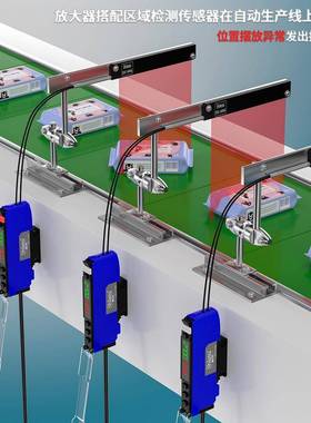 高速光纤除XFE放大器SR-23N自动补偿5μs微秒E背景消2强抗干扰双