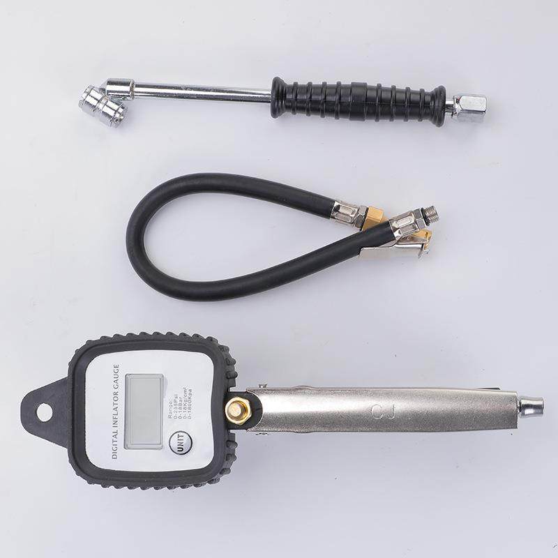 高精数显胎度压监测器电子胎压轮847计充气胎压表胎气压加表气枪