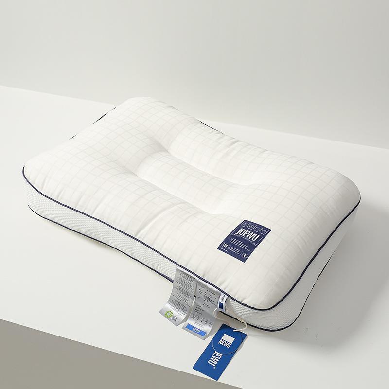 有A全感的枕头类全有安全感棉大豆分区用护颈枕芯中高枕纯棉安48*