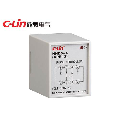 欣灵HHD5-A相序保护继电器底座另配AC380V(APR-3)