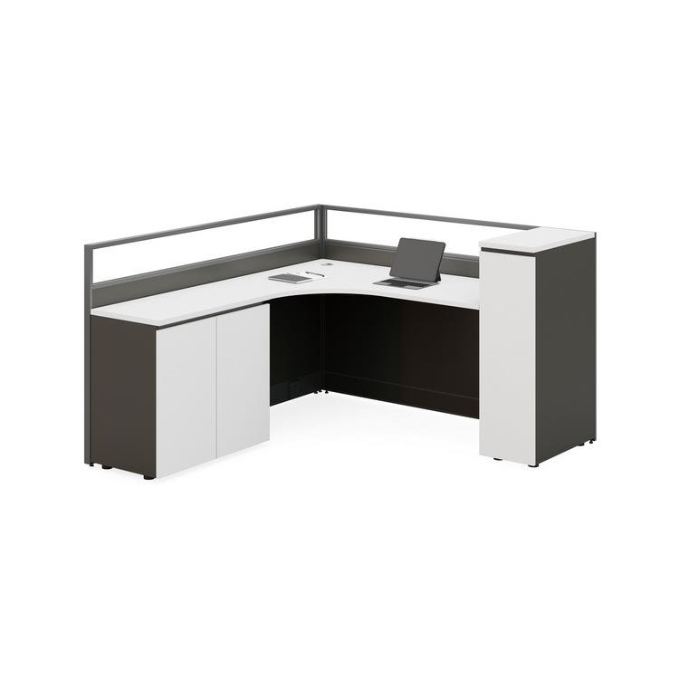 KuiShue巨树单人转角卡位屏风办公桌职员工作卡位组合电脑台