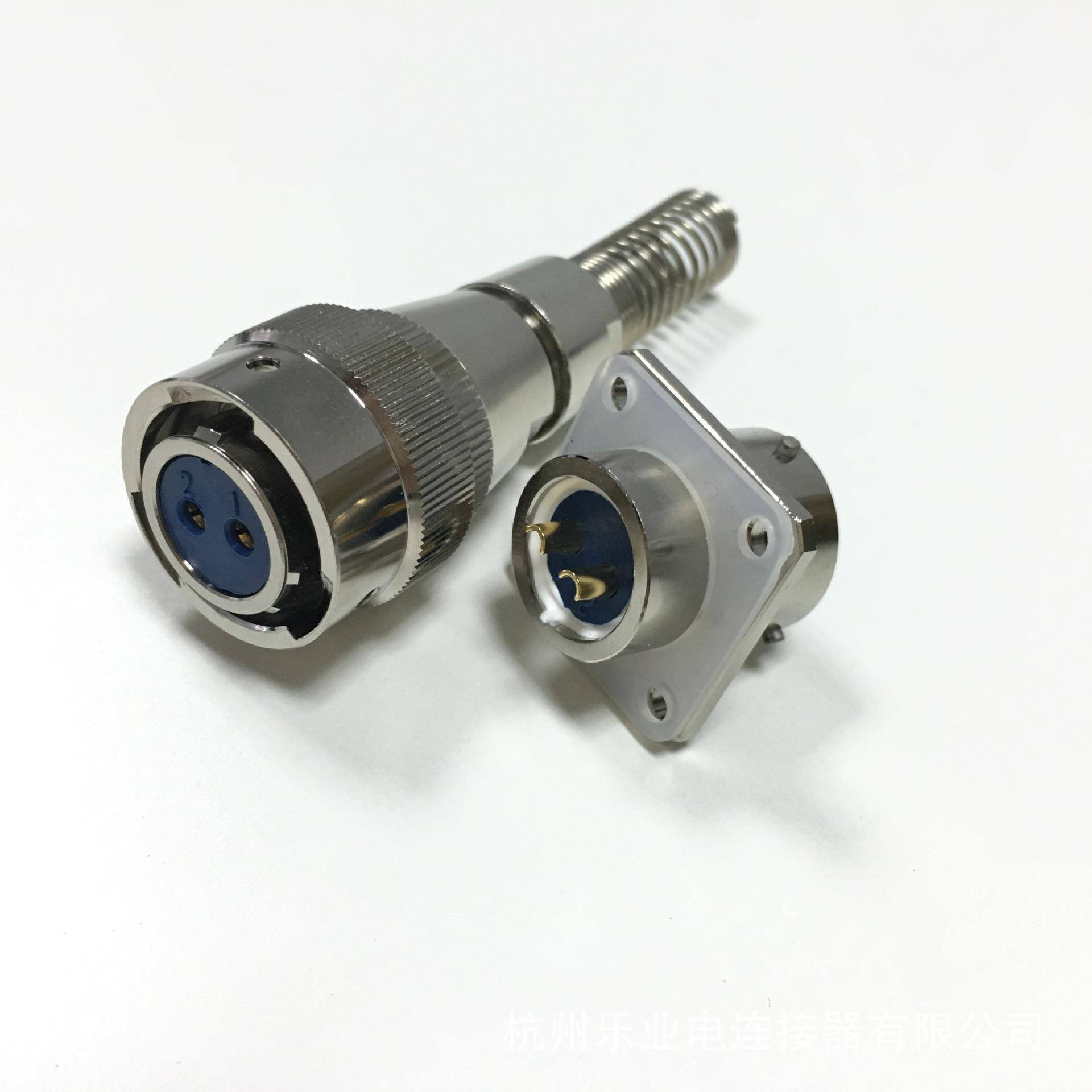 矩形电连接器FQN18圆形卡扣式FQN18-2TK塑胶电连接器电子插头