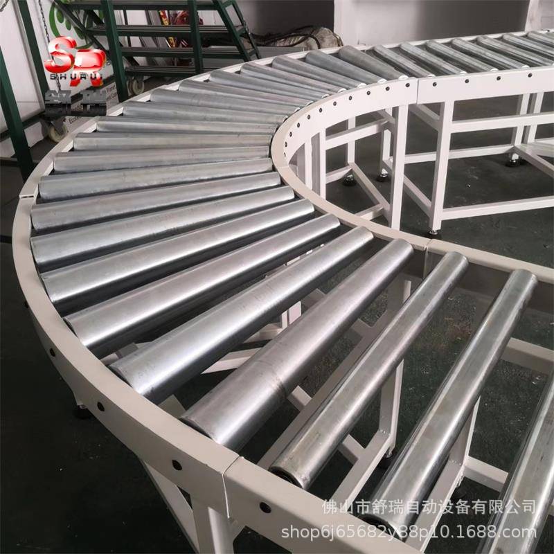 万向球牛眼台滚筒线无动力输送机电器组装生产线按摩椅打包装配线