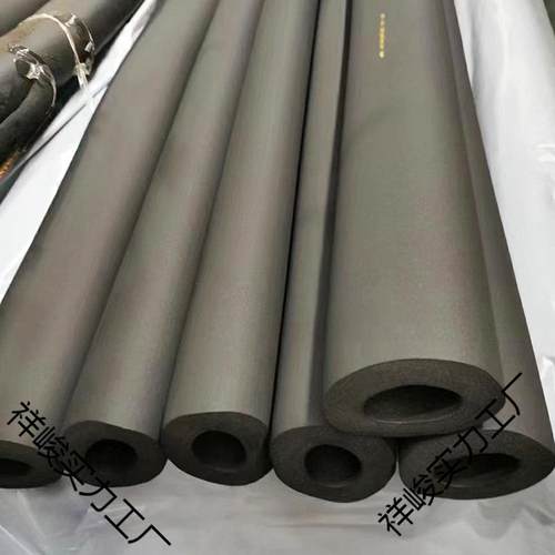 自粘257铝箔橡塑板胶背B外级管热道橡塑管阻燃隔棉墙保温材料隔音