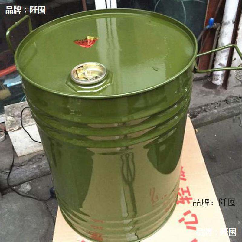 加厚铁油桶汽油桶50升30升加油桶柴油壶铁桶汽车备用油箱便携式