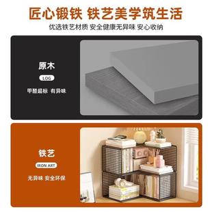 办收公桌置物架桌面整BNXD10理架物桌上文分层储柜大容量资料件档